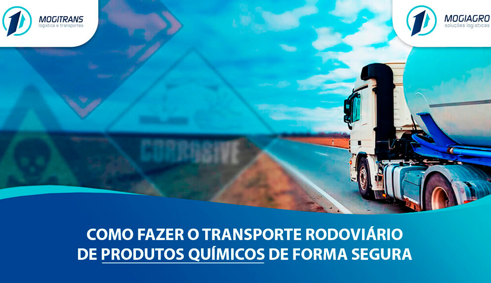 Como fazer o transporte rodoviário de produtos químicos de forma segura